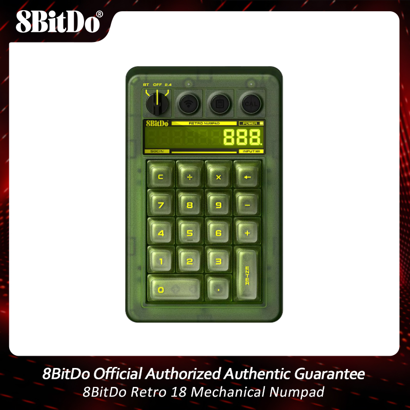 Retro Gaming Xbox - Teclado Numérico Mecânico 8BitDo Retro 18