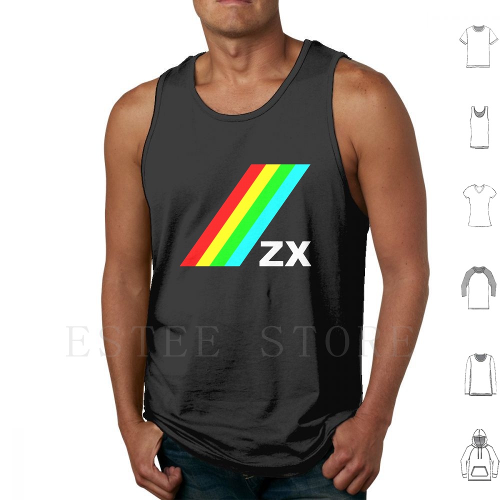 Retro Gaming Zx Spectrum - Camisetas sem mangas Zx Spectrum Retro