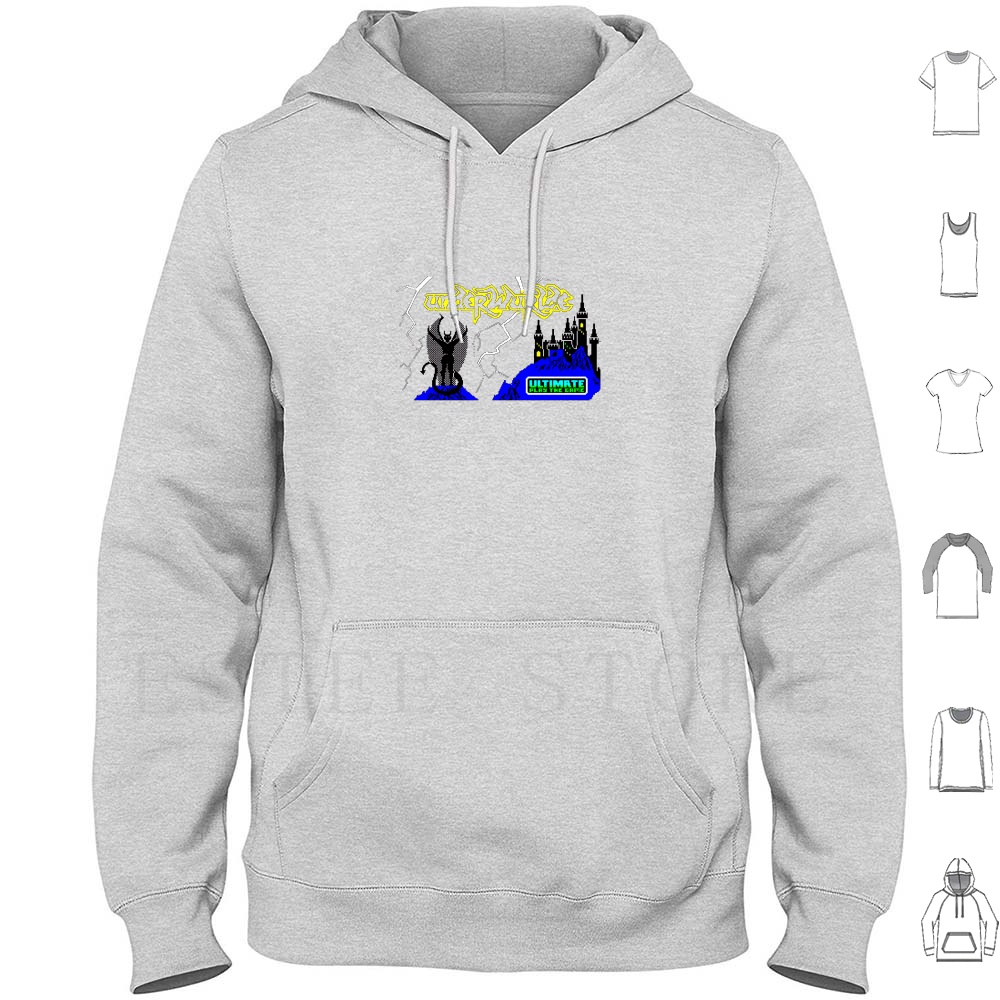 Retro Gaming Zx Spectrum - Tela de Carregamento: Underwurlde Hoodies Zx