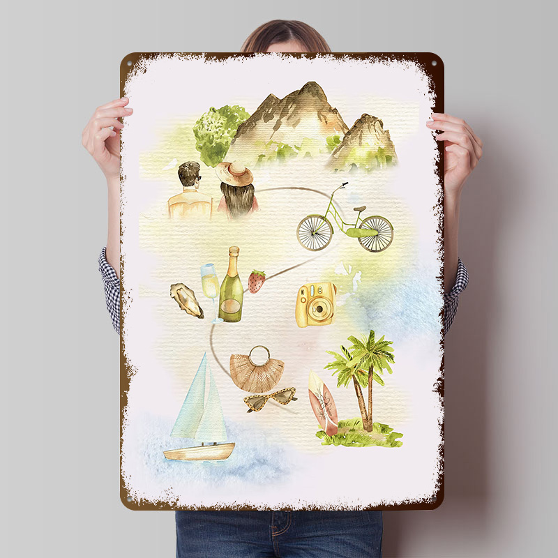 World Of Retro Gaming - Pôster Impresso Viaje pelo Mundo, Arte