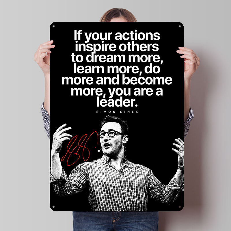 Retro Gaming Quotes - Citação de Simon Sinek – Pôster
