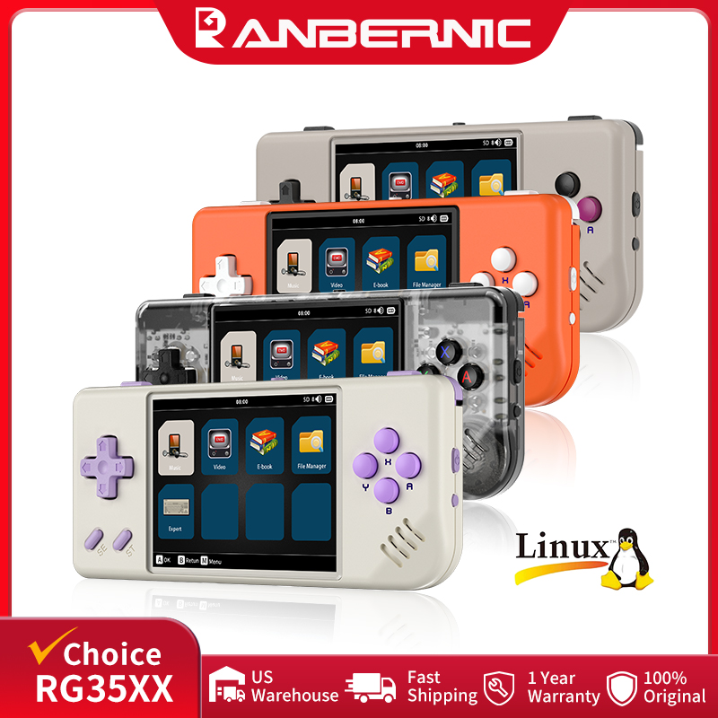 Retro Gaming La - Console de Jogo Portátil ANBERNIC RG28XX