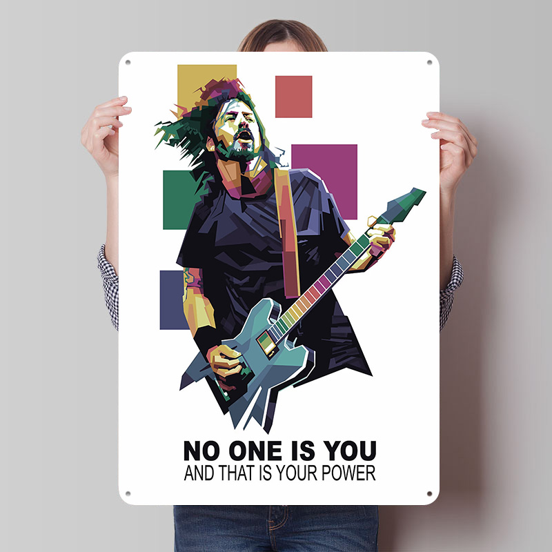 Retro Gaming Quotes - Pôster Personalizado com Citações de Rockstar,