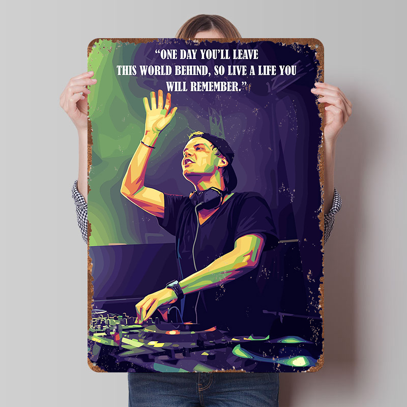 Retro Gaming Quotes - Pôsteres com Citações de Avicii, Arte