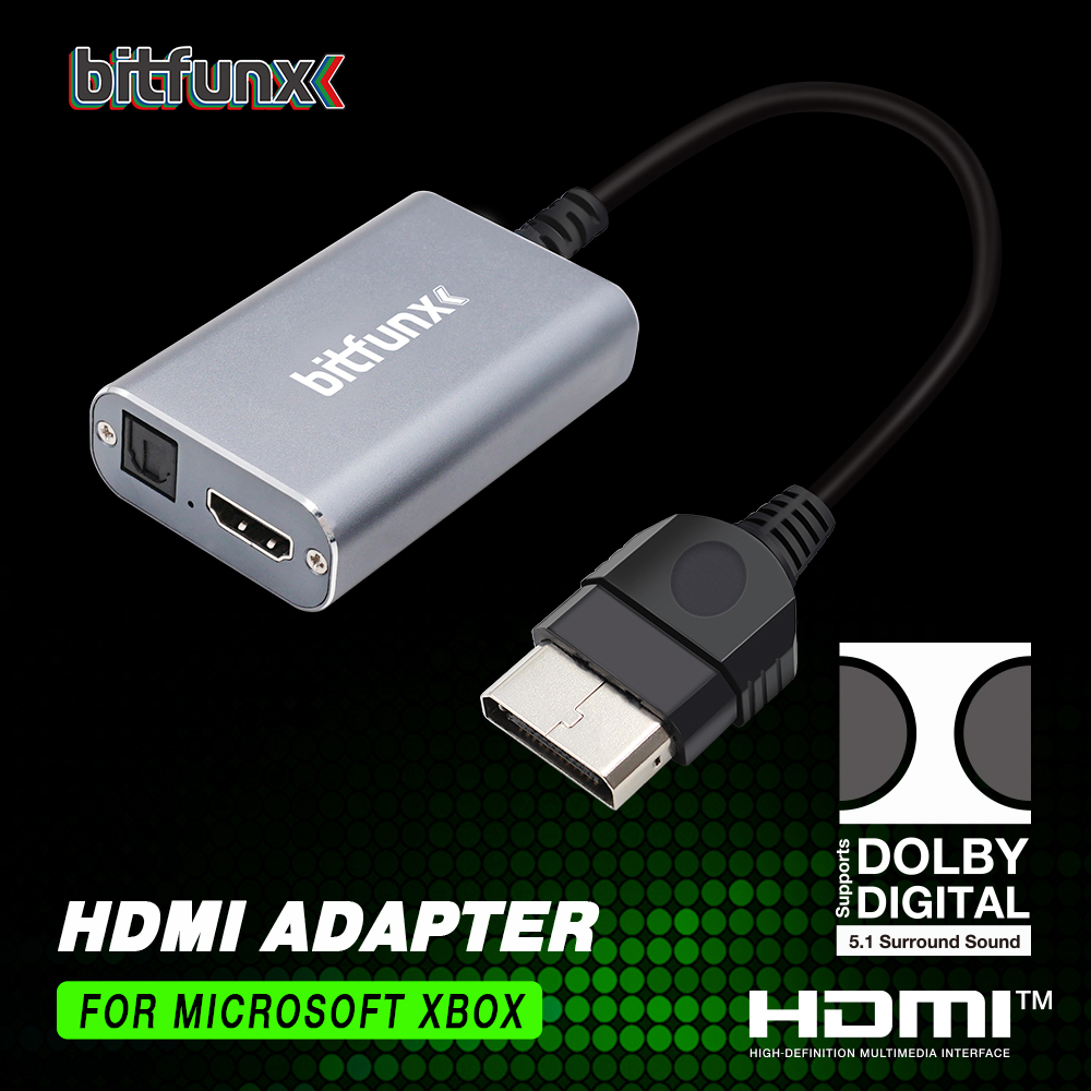 Retro Gaming Zone - Bitfunx HDMI ™ Adaptador para consoles