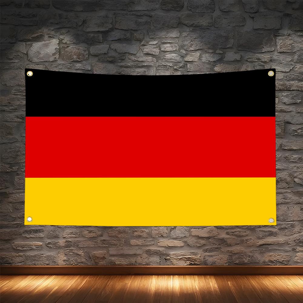 Retro Gaming Banner - 1PC Bandeira Retro da Alemanha para