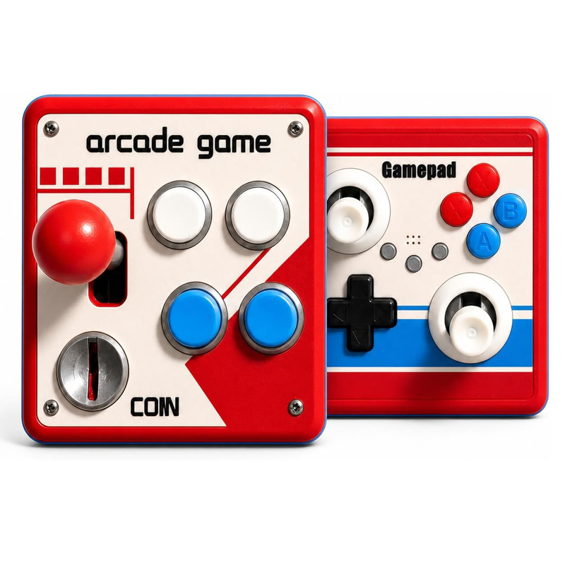 Retro Gaming Projector - Capa de Interruptor de Luz Sem