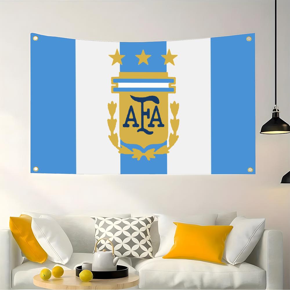Retro Gaming Banner - 1PC Bandeira Retrô Famosa da Argentina