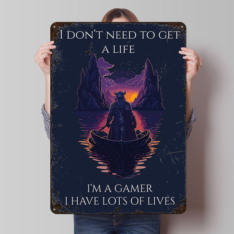 Retro Gaming Quotes - Pôster de Impressão de Citações de