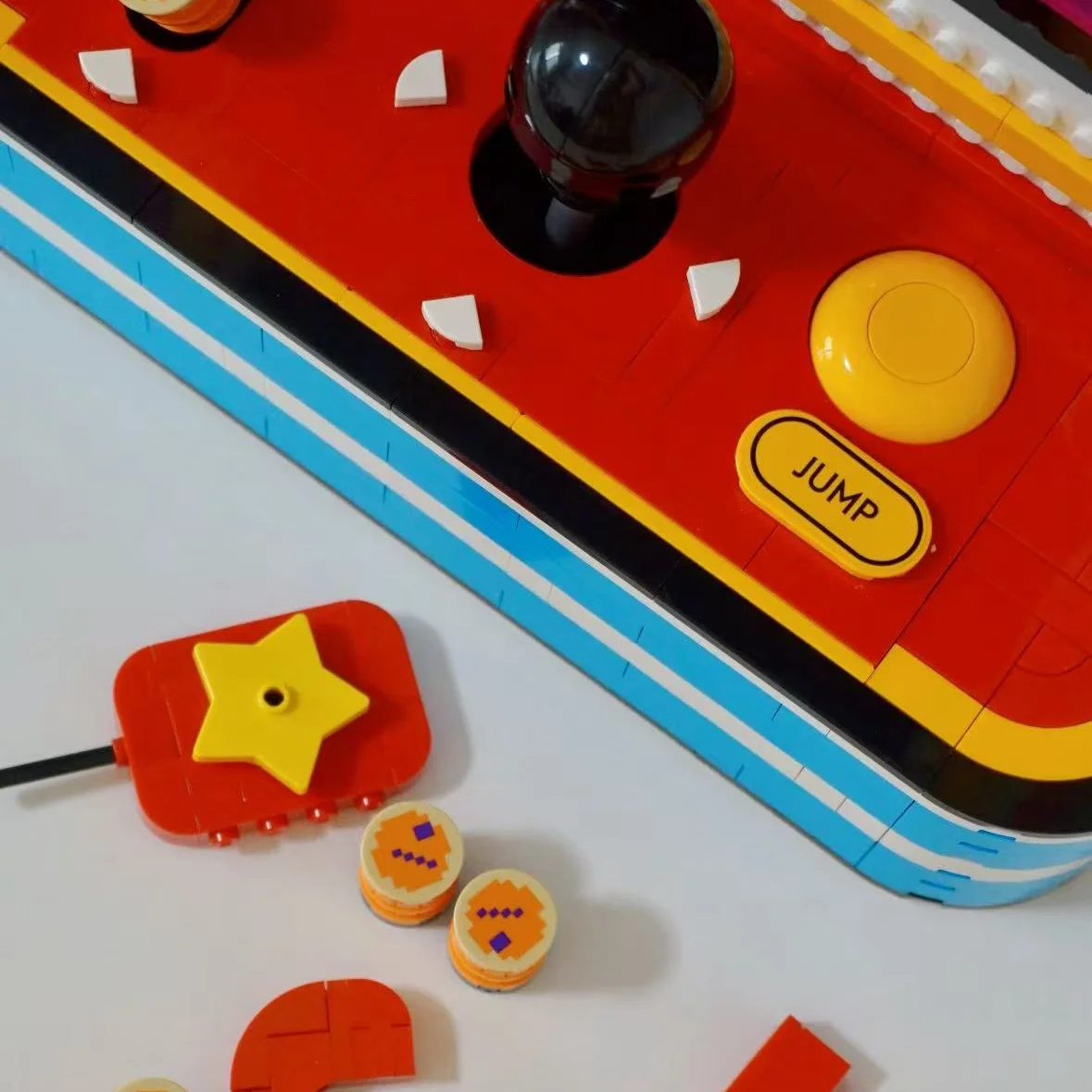 1371 peças de blocos de constr - Retro Gaming Console Lego avaliação e preço