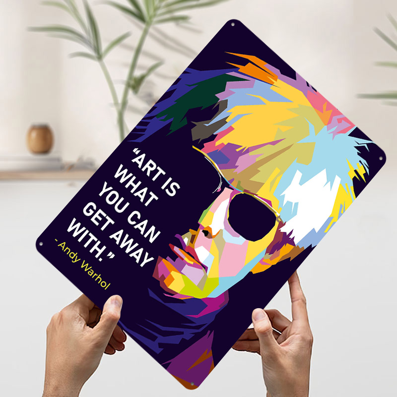 Placa de Metal Vintage Persona - Retro Gaming Quotes avaliação e preço