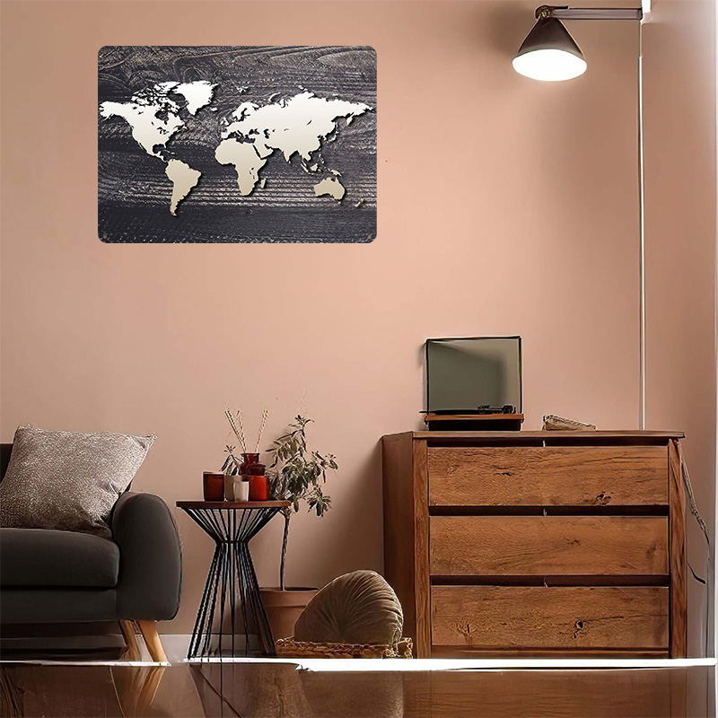 Mapa Mundial 4 em 1: Pôster de - World Of Retro Gaming avaliação e preço