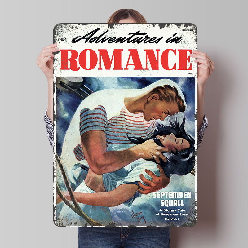 ADVENTURES IN ROMANCE Pôster d - Retro Gaming At avaliação e preço