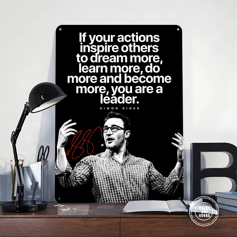 Citação de Simon Sinek – Pôste - Retro Gaming Quotes avaliação e preço