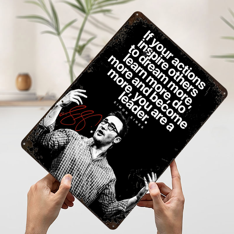 Citação de Simon Sinek – Pôste - Retro Gaming Quotes avaliação e preço