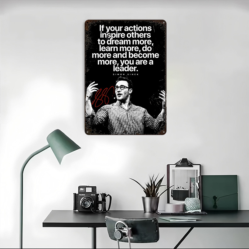 Citação de Simon Sinek – Pôste - Retro Gaming Quotes avaliação e preço
