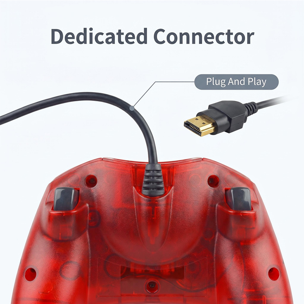 Controle de Jogo com Fio - Con - Retro Gaming Xbox avaliação e preço