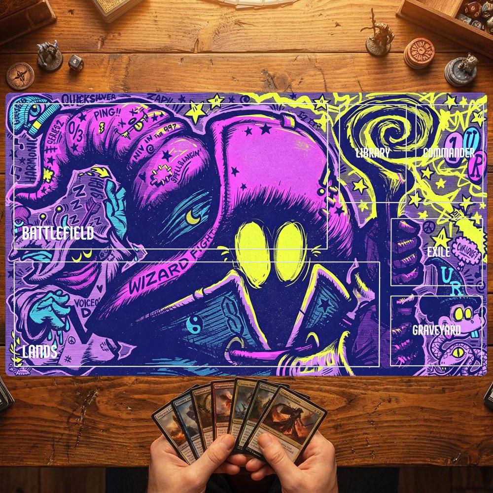 Tapete de Jogo TCG Retro Neon  - Retro Gaming Zone avaliação e preço