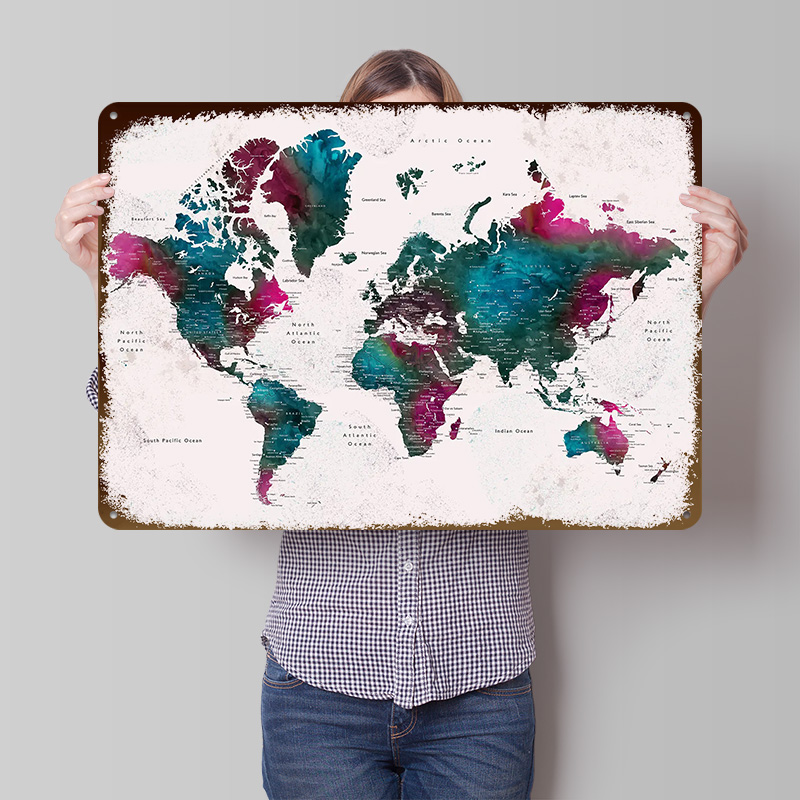 Mapa Detalhado do Mundo Iskha, - World Of Retro Gaming avaliação e preço