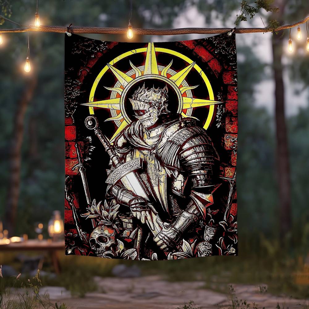 1pc DARK SOULS GAME Retro Band - Retro Gaming Banner avaliação e preço