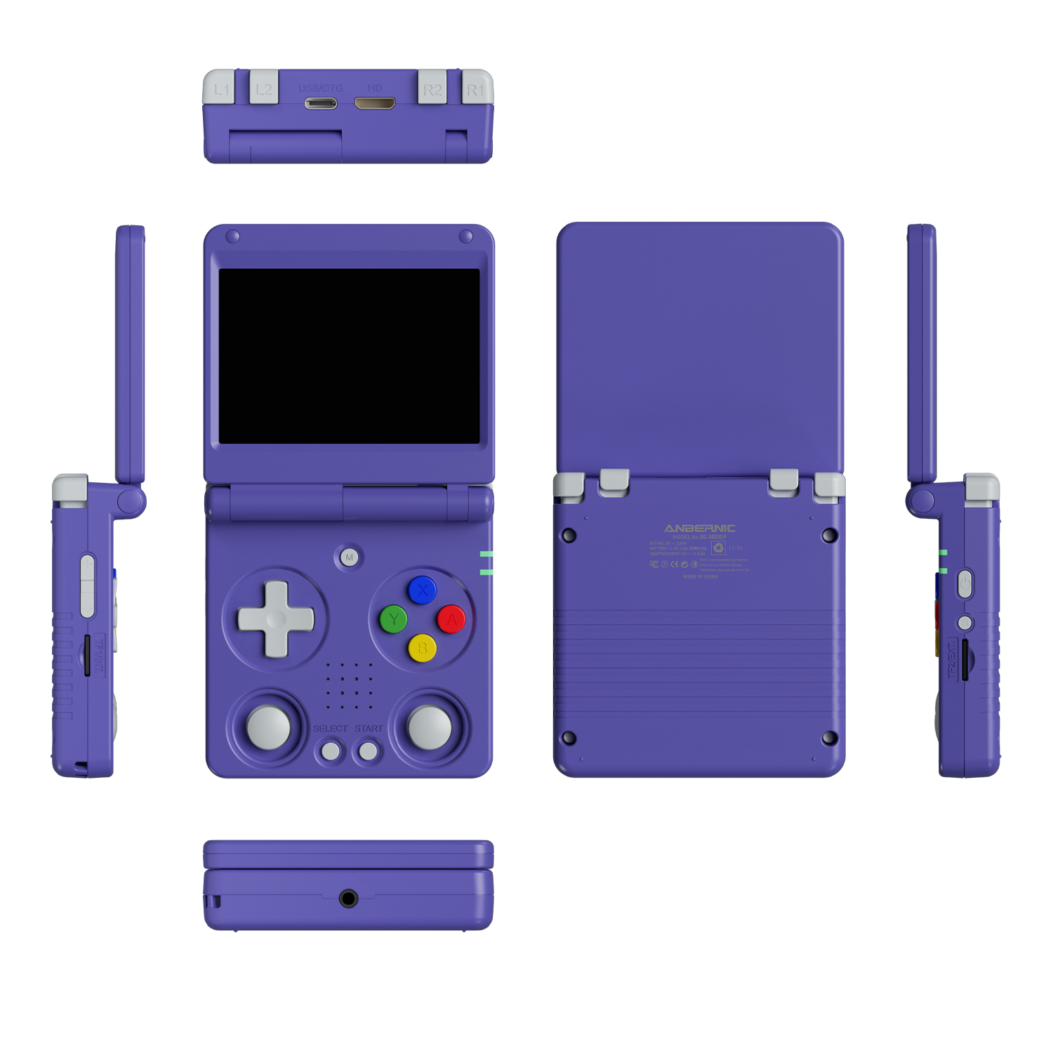 Anbernic RG34XXSP / RG35XXSP C - Retro Gaming La avaliação e preço