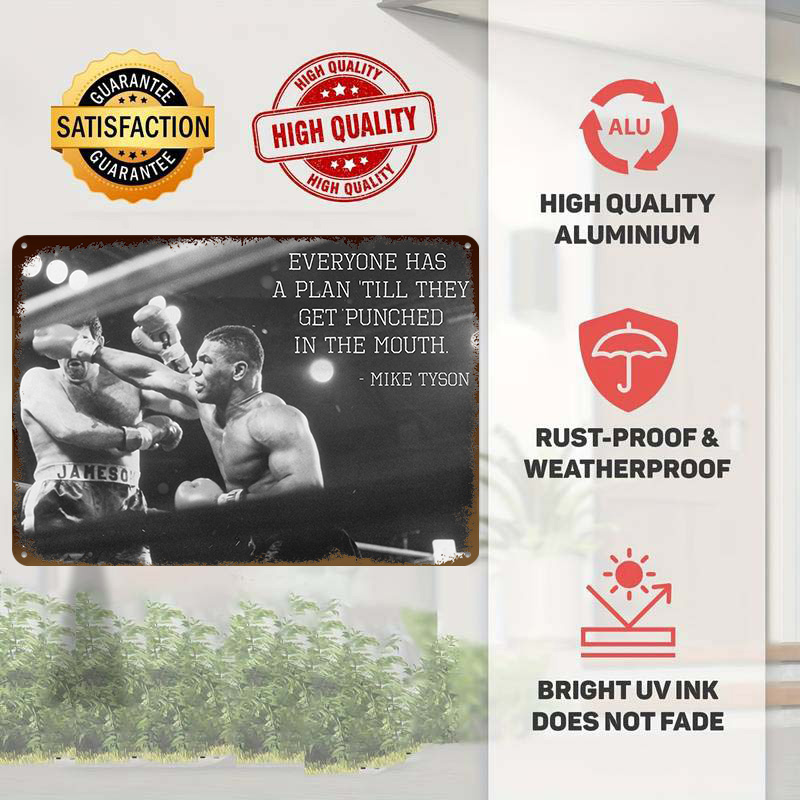 Citação de Mike Tyson, Poster  - Retro Gaming Quotes avaliação e preço