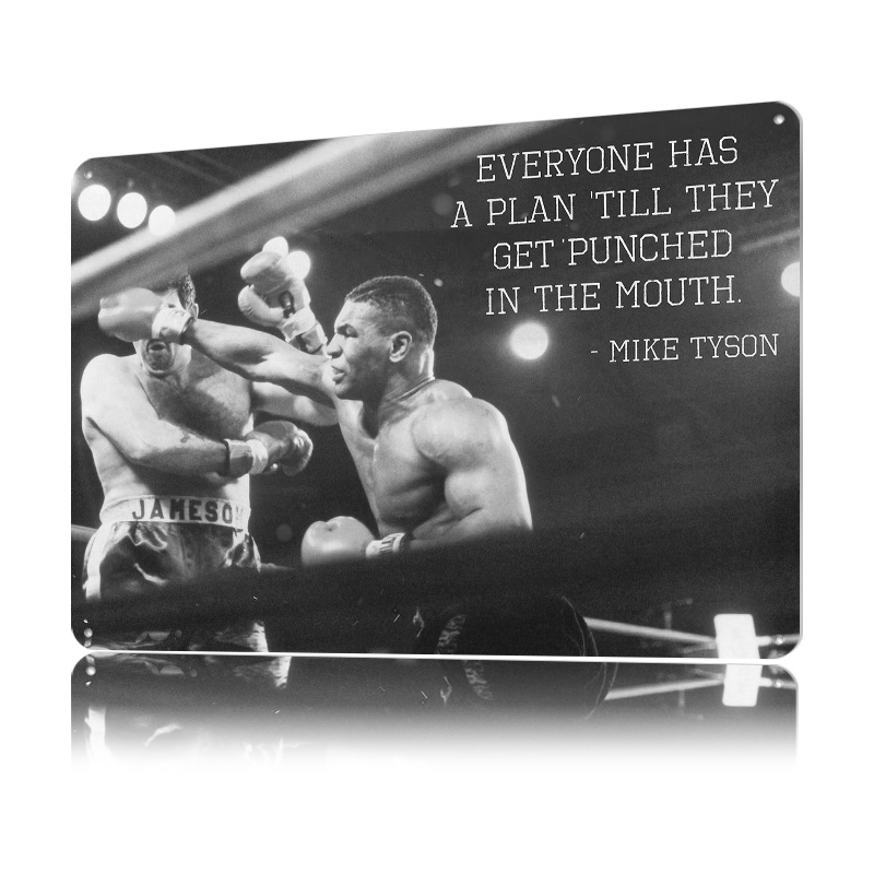 Citação de Mike Tyson, Poster  - Retro Gaming Quotes avaliação e preço