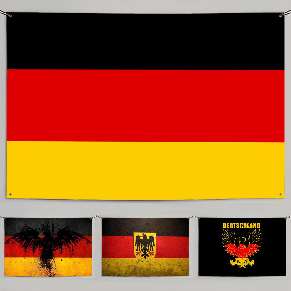 1PC Bandeira Retro da Alemanha - Retro Gaming Banner avaliação e preço