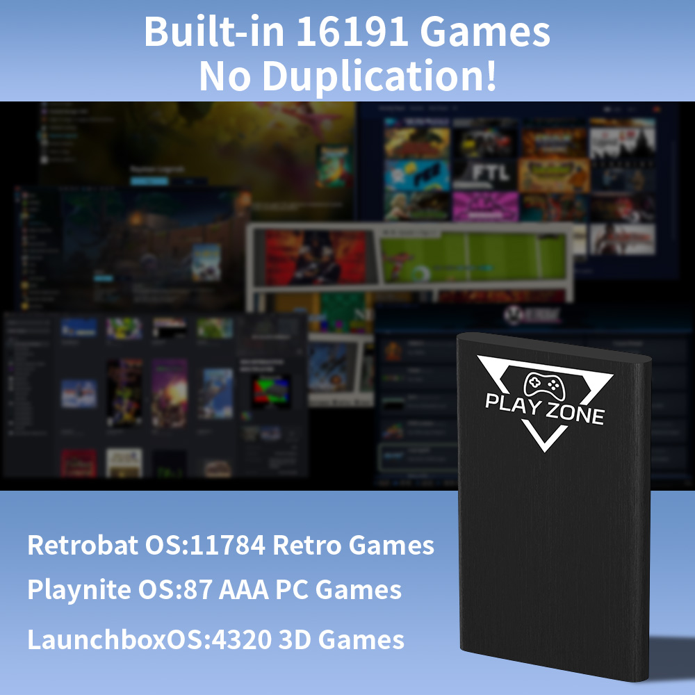 Play Zone 1TB HDD Portátil par - Retro Gaming Xbox avaliação e preço