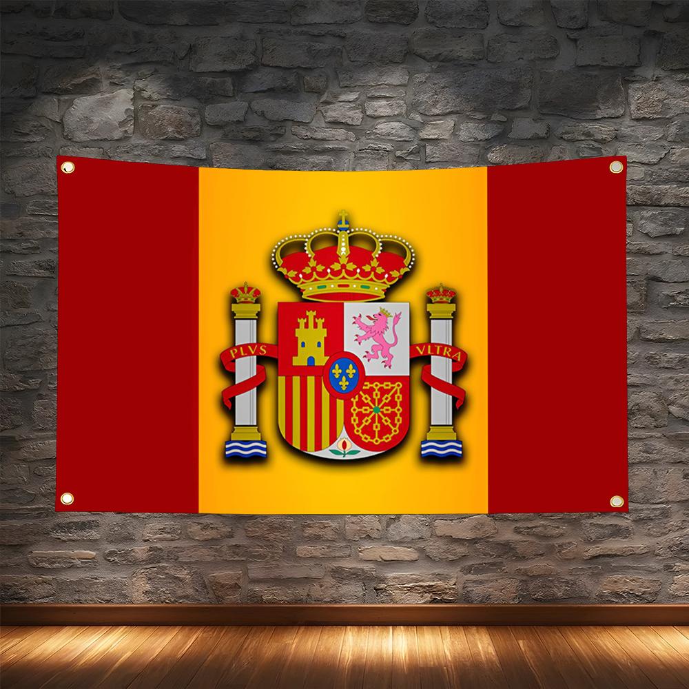1PC Bandeira Retro da Espanha  - Retro Gaming Banner avaliação e preço