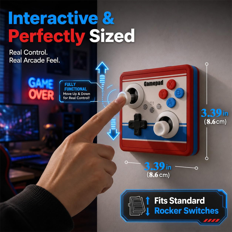 Capa de Interruptor de Luz Sem - Retro Gaming Projector avaliação e preço