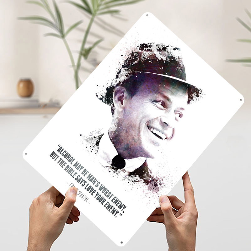 Frank Sinatra e suas citações. - Retro Gaming Quotes avaliação e preço