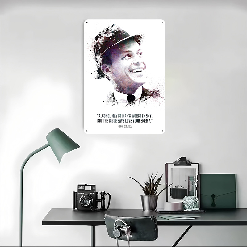Frank Sinatra e suas citações. - Retro Gaming Quotes avaliação e preço