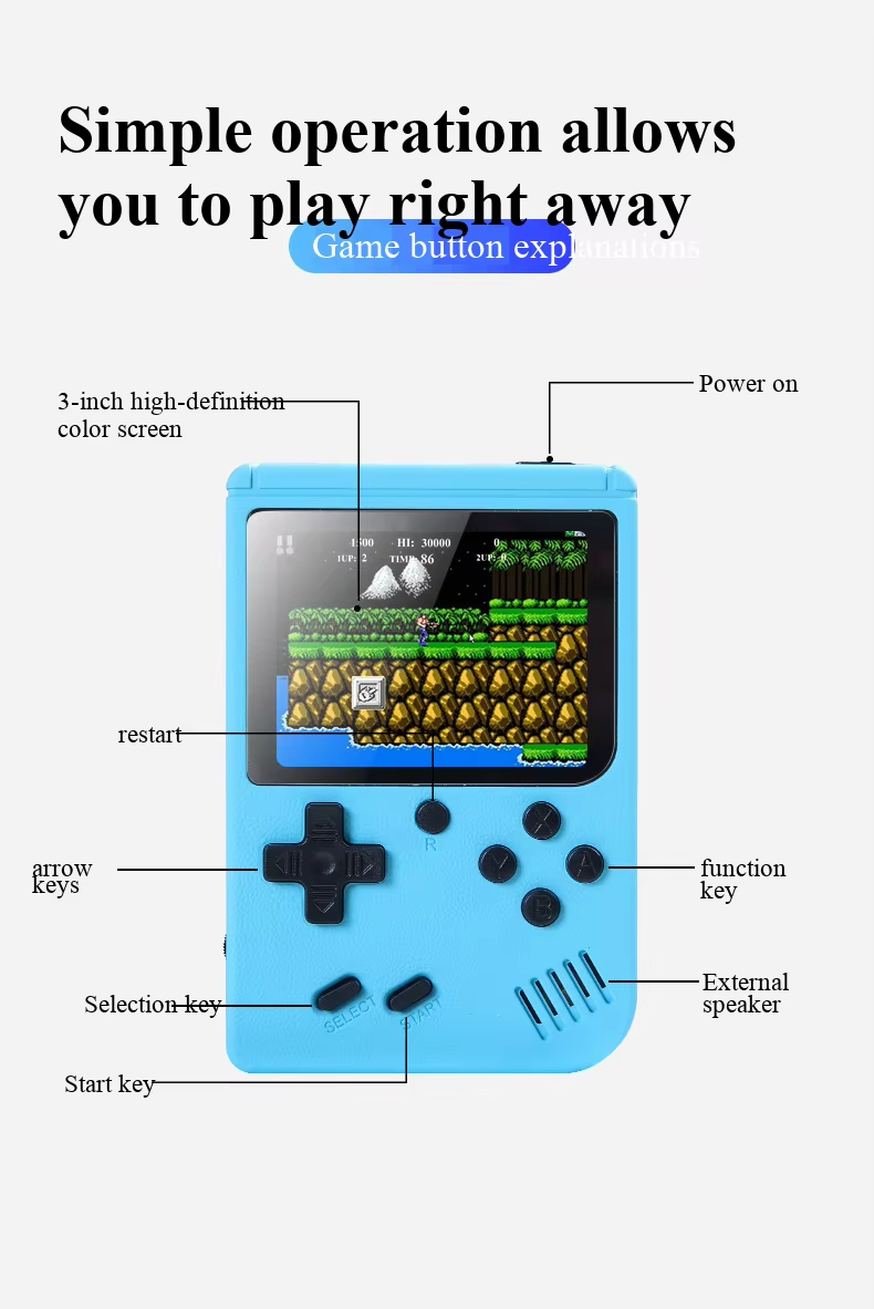 NOVO Console de Videogame Retr - Retro Gaming Console Lego avaliação e preço