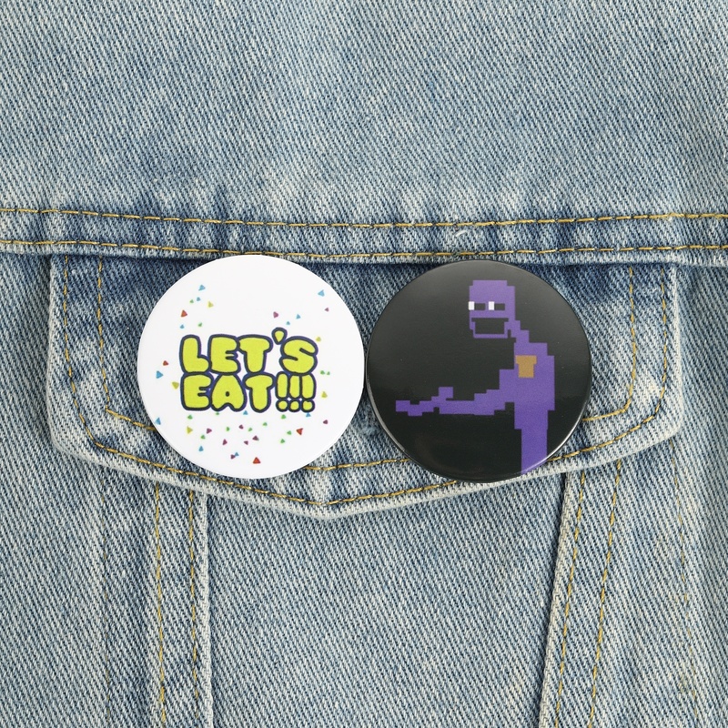 Broche de Personagem Roxo Anta - Retro Gaming Quotes avaliação e preço