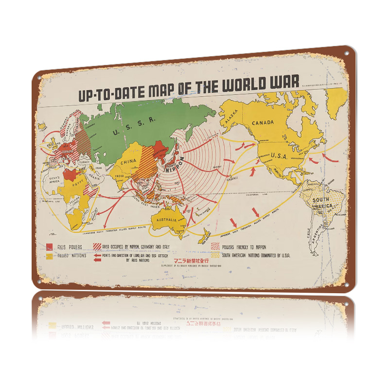 Mapa da Guerra Mundial Persona - World Of Retro Gaming avaliação e preço