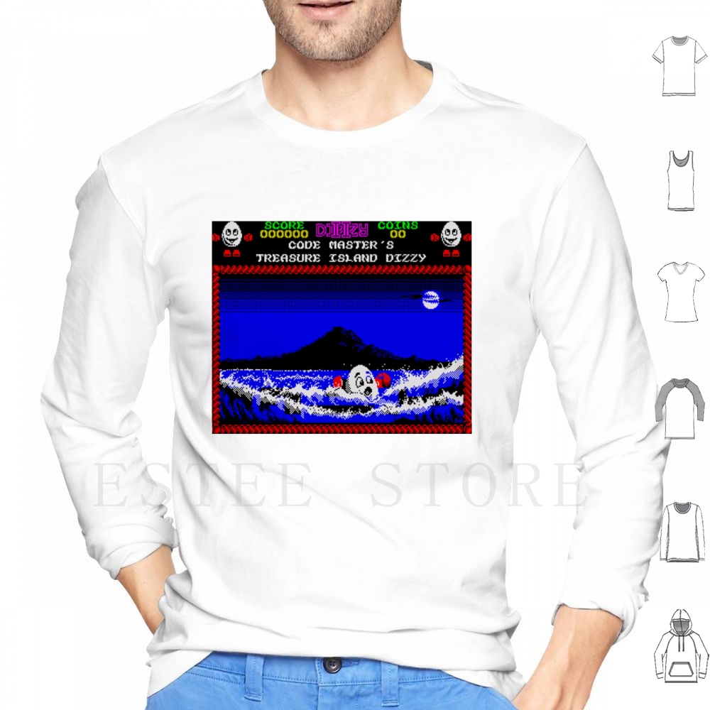 Treasure Island Dizzy Motif Ho - Retro Gaming Zx Spectrum avaliação e preço